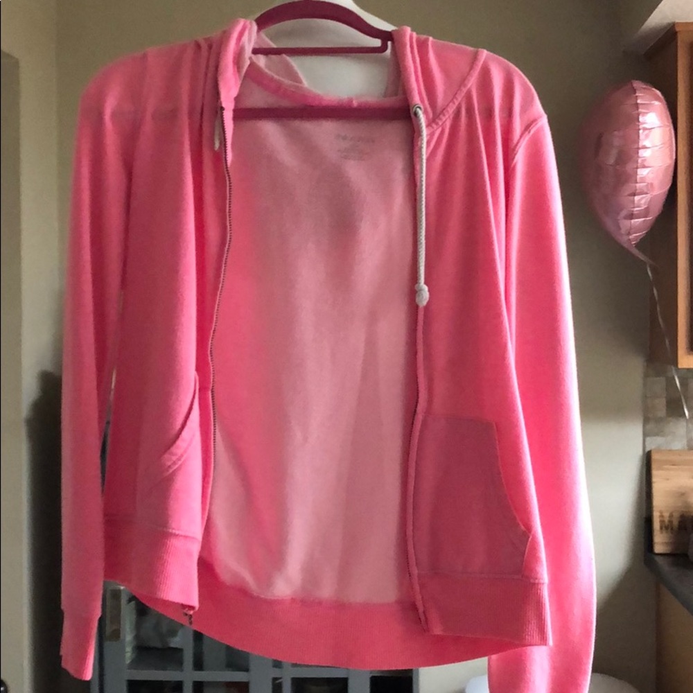 Pink casual jacket
